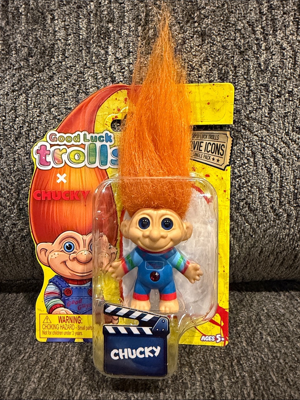 Good Luck Trolls Movie Icon Collectible Toy Complete Set Of 9 - Picture 5 of 10